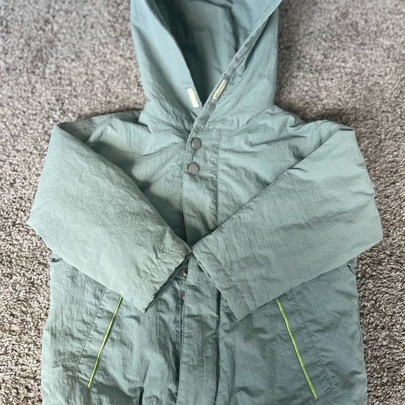 ZARA Light Green 12-18months Polyester Spring / Fall Kids Jacket - Picture 6 of 12